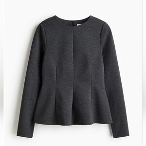 Elegant Gray Women's Top